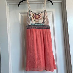 Embroidered Sun Dress
